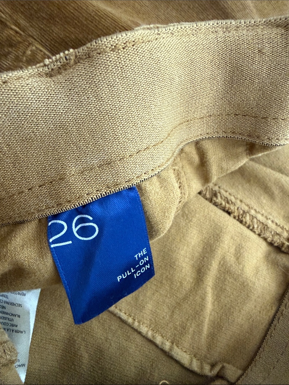 Pilcro High-Rise Corduroy Flare Jeans in Olive - Picture 2 of 4